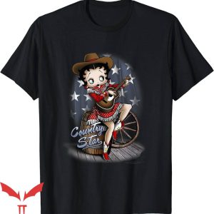 Black Betty Boop T-Shirt Betty Boop Country Star T-Shirt