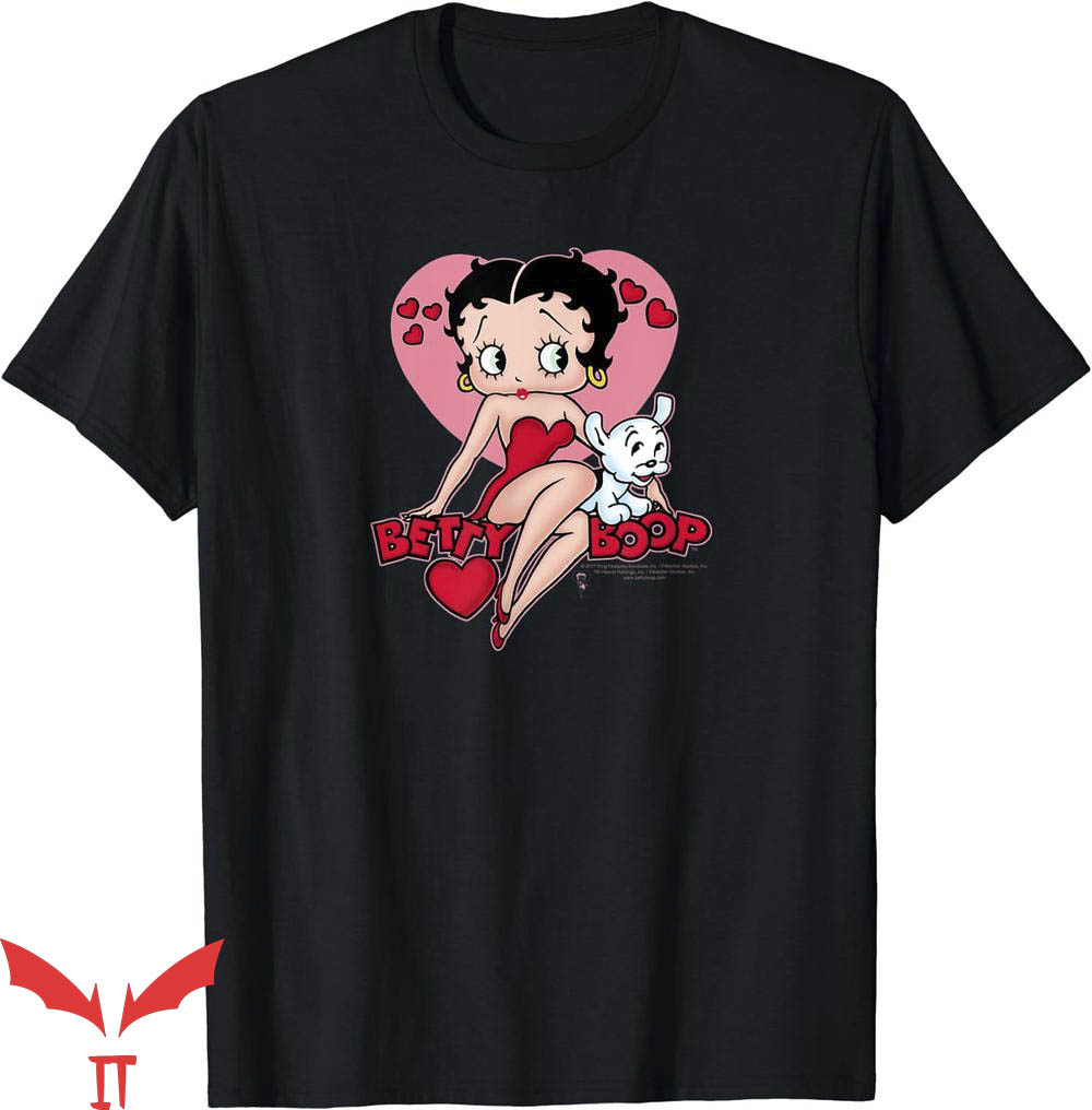 Black Betty Boop T-Shirt Betty Boop Sweetheart Tee Trending Black Betty Boop T-Shirt Betty Boop Sweetheart Tee Trending