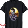 Black Betty Boop T-Shirt Betty Boop Wild Biker T-Shirt