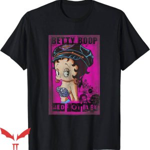 Black Betty Boop T-Shirt Red Hot Biker Betty Shirt Trending