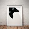 Black Cat Print Wall Art Best Poster
