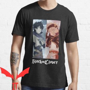 Black Clover T-Shirt Asta Yuno Manga Anime