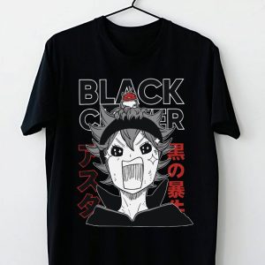 Black Clover T-Shirt Black Clover Anime Character