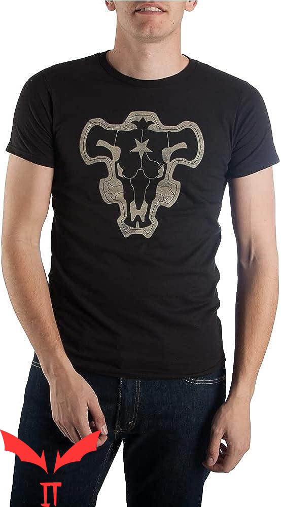 Black Clover T-Shirt Black Clover Bull Black Clover T-Shirt Black Clover Bull