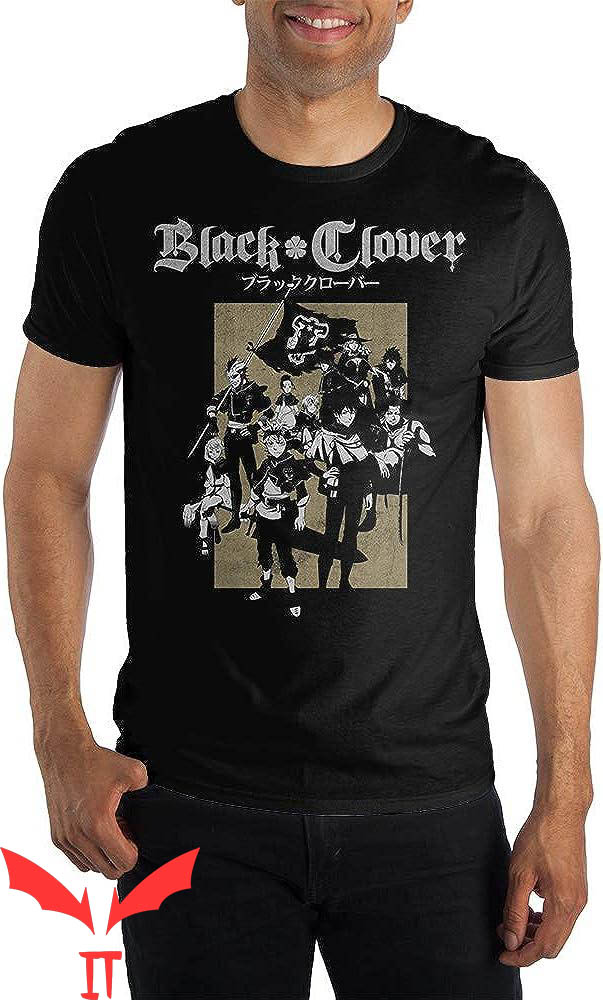 Black Clover T-Shirt Black Clover Manga Anime Black Clover T-Shirt Black Clover Manga Anime