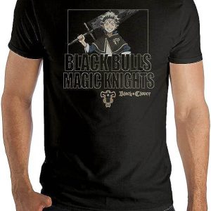 Black Clover T-Shirt Cartoon Luck Voltia Character