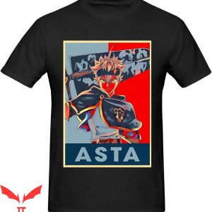 Black Clover T-Shirt Retro Asta Black Clover