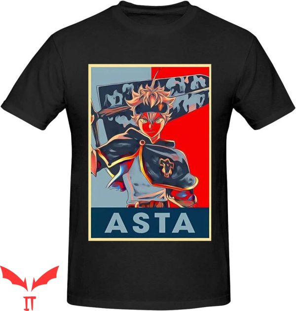 Black Clover T-Shirt Retro Asta Black Clover
