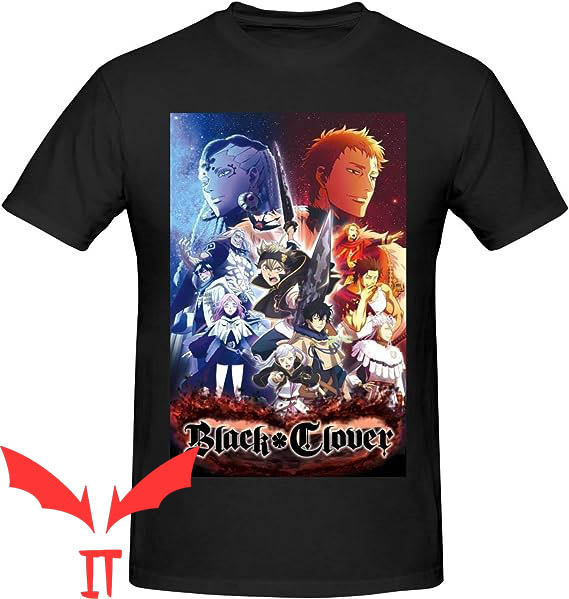 Black Clover T-Shirt The Characters Black Clover T-Shirt The Characters