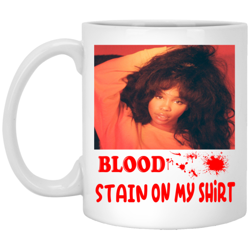 Blood Stain On My Shirt Mug Blood Stain On My Shirt Mug