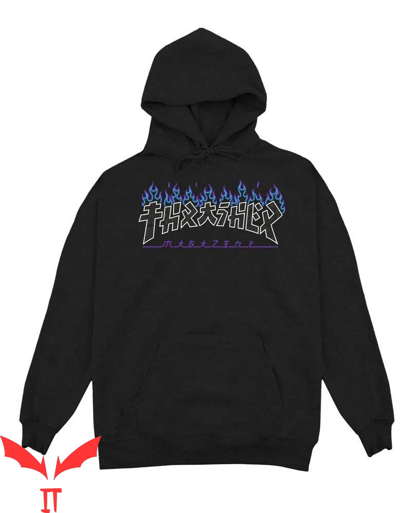 Blue Trasher Hoodie Thrasher Godzilla Charred Hoodie Blue Trasher Hoodie Thrasher Godzilla Charred Hoodie