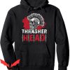 Blue Trasher Hoodie Thrasher Head Skull Hoodie