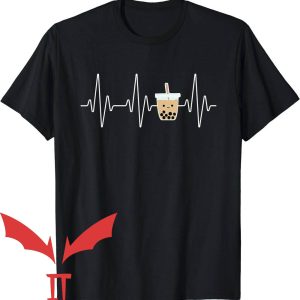 Boba Tea T-Shirt Heartbeat Bubble Tea