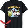 Boba Tea T-Shirt Powered By Bubble Tea