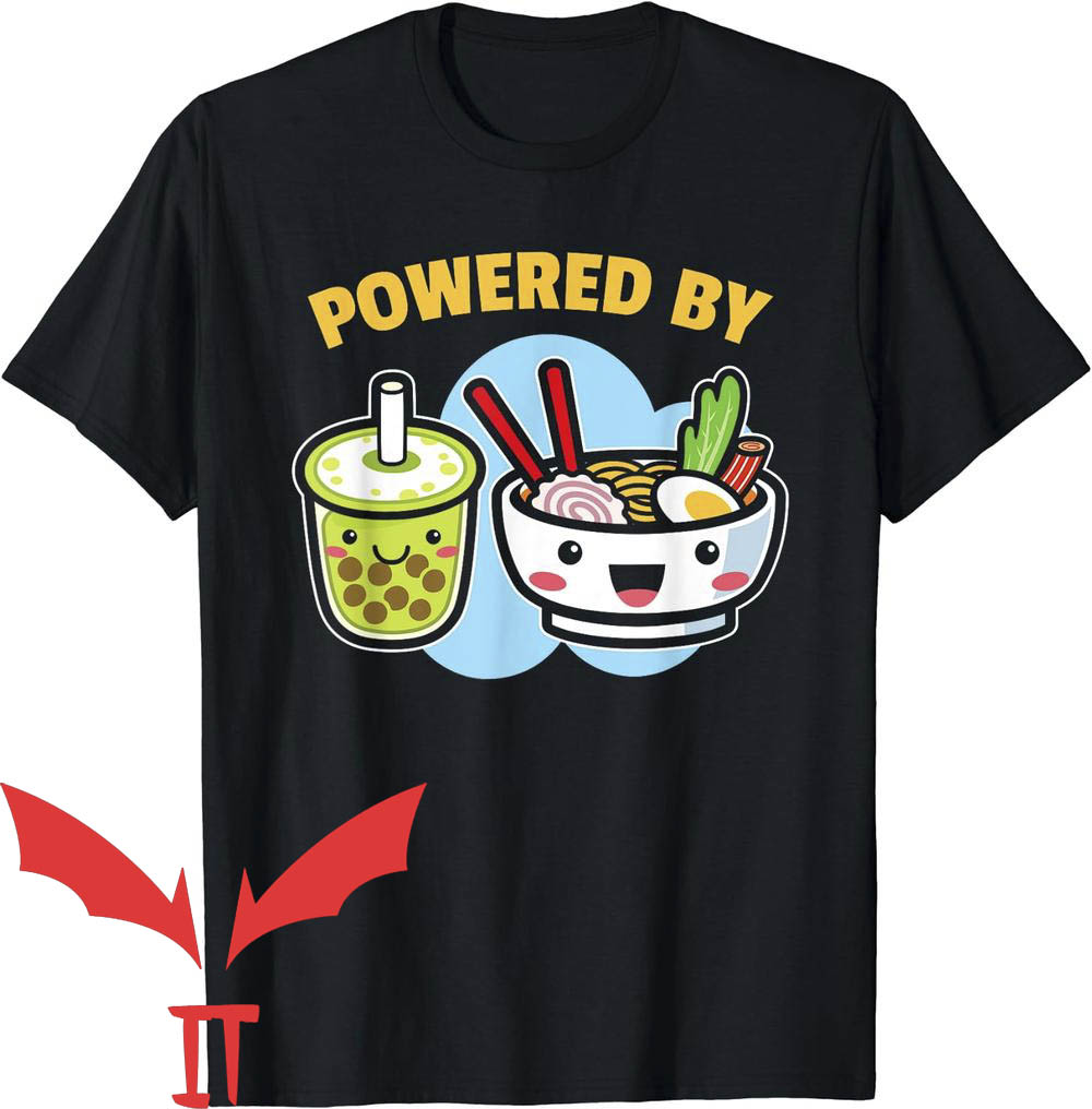 Boba Tea T-Shirt Powered By Bubble Tea Boba Tea T-Shirt Powered By Bubble Tea