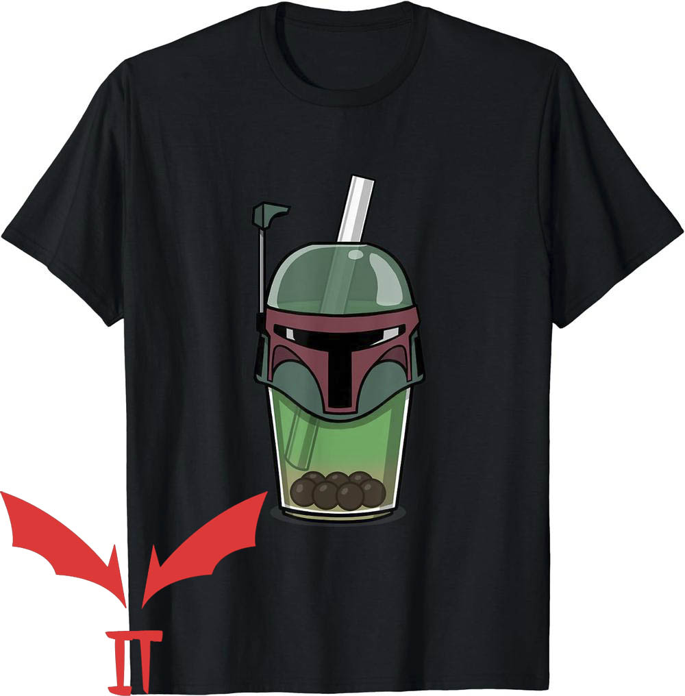 Boba Tea T-Shirt Star Wars Classic Boba Fett Boba Tea T-Shirt Star Wars Classic Boba Fett