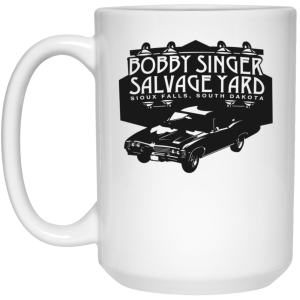 Bobby Singer Salvage Yard Sioux Falls South Dakota Mug