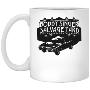 Bobby Singer Salvage Yard Sioux Falls South Dakota Mug 3