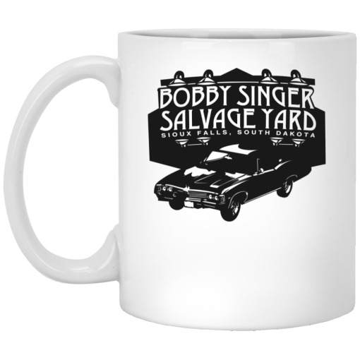 Bobby Singer Salvage Yard Sioux Falls South Dakota Mug Bobby Singer Salvage Yard Sioux Falls South Dakota Mug