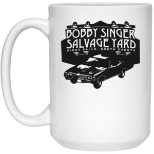 Bobby Singer Salvage Yard Sioux Falls South Dakota Mug 4