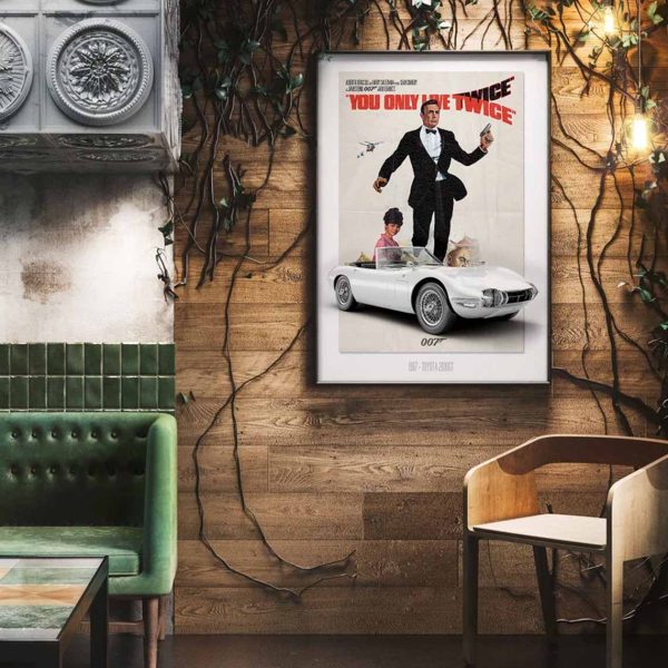 Bond Car You Only Live Twice Poster
