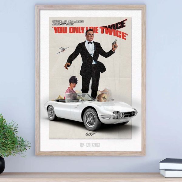 Bond Car You Only Live Twice Poster