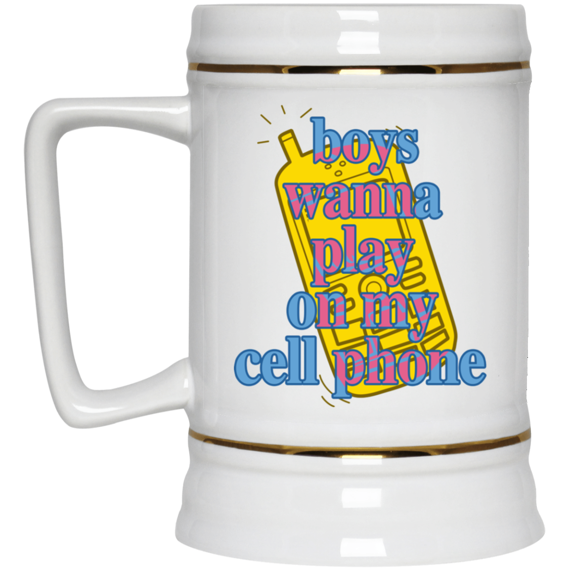 Boy Wanna Play On My Cell Phone Brockhampton Mug Boy Wanna Play On My Cell Phone Brockhampton Mug