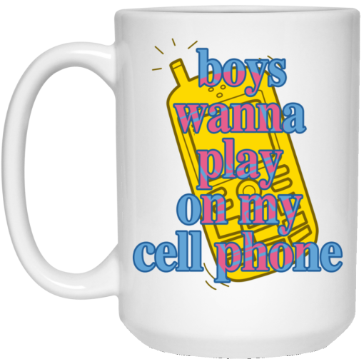 Boy Wanna Play On My Cell Phone Brockhampton White Mug Boy Wanna Play On My Cell Phone Brockhampton White Mug