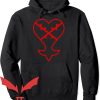 Broken Heart Hoodie Disney Kingdom Hearts Heartless Symbol