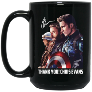 Captain America Thank You Chris Evans Signature Mug 4