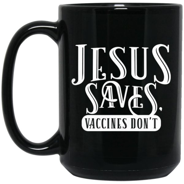 Cassady Campbell Jesus Saves Vaccines Don’t Mug