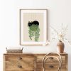 Cat And Plant, Funnt Cat Poster