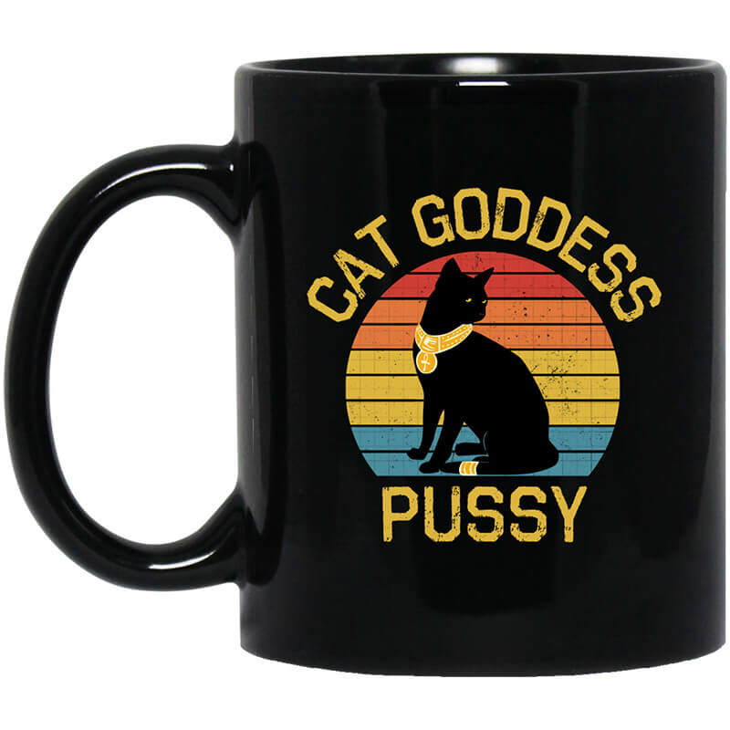 Cat Goddess Pussy Mug Cat Goddess Pussy Mug