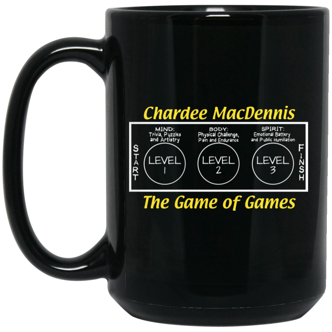 Chardee MacDennis The Game of Games Mug Chardee MacDennis The Game of Games Mug