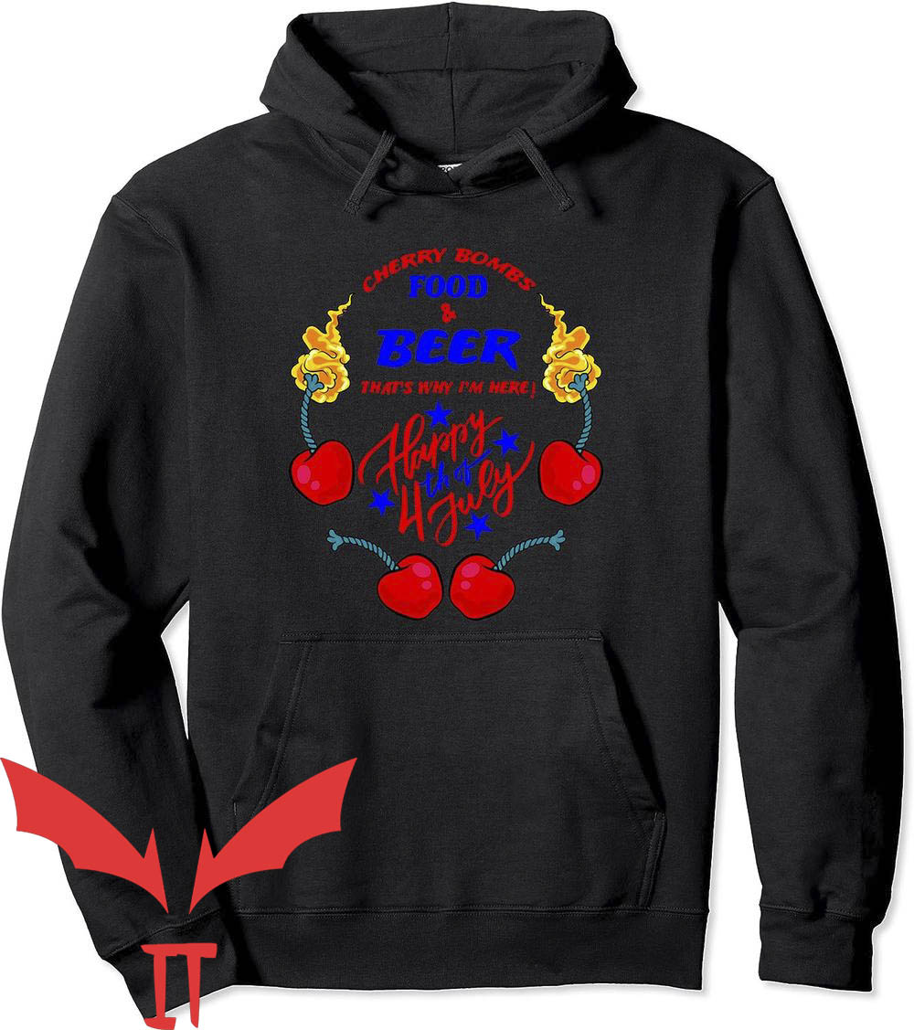 Cherry Bomb Hoodie 4th Of July Cherry Bombs Food Cherry Bomb Hoodie 4th Of July Cherry Bombs Food