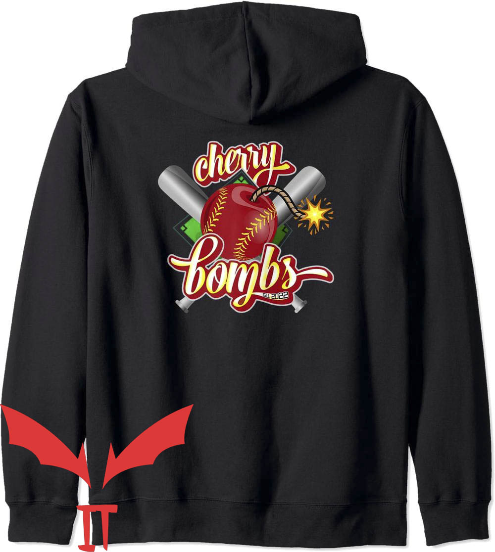 Cherry Bomb Hoodie Cherry Bombs Softball Cherry Bomb Hoodie Cherry Bombs Softball