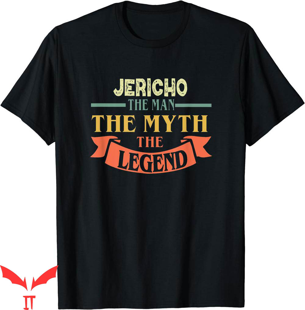 Chris Jericho T-Shirt The Man Myth The Legend Custom Name Chris Jericho T-Shirt The Man Myth The Legend Custom Name