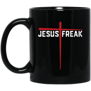 Christian Jesus Freak Red Cross Mug