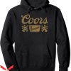 Coors Light Hoodie Classic Banquet Beer Offset Centered Logo