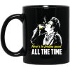 Cosmo Kramer Here’s To Feeling Good All The Time Mug
