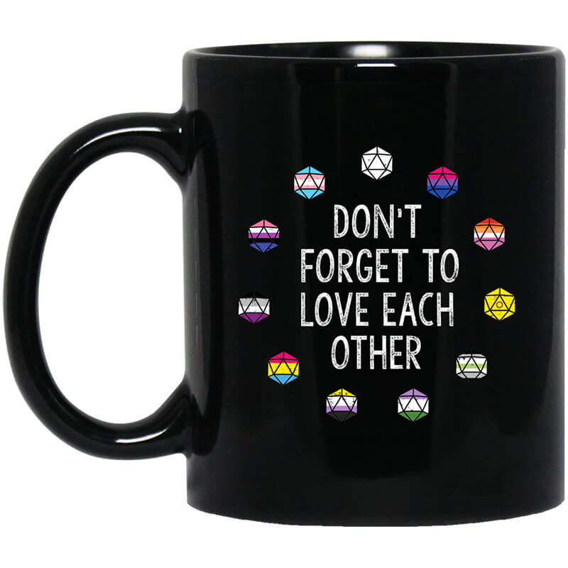 Critical Role Don’t Forget to Love Each Other Mug Critical Role Don’t Forget to Love Each Other Mug