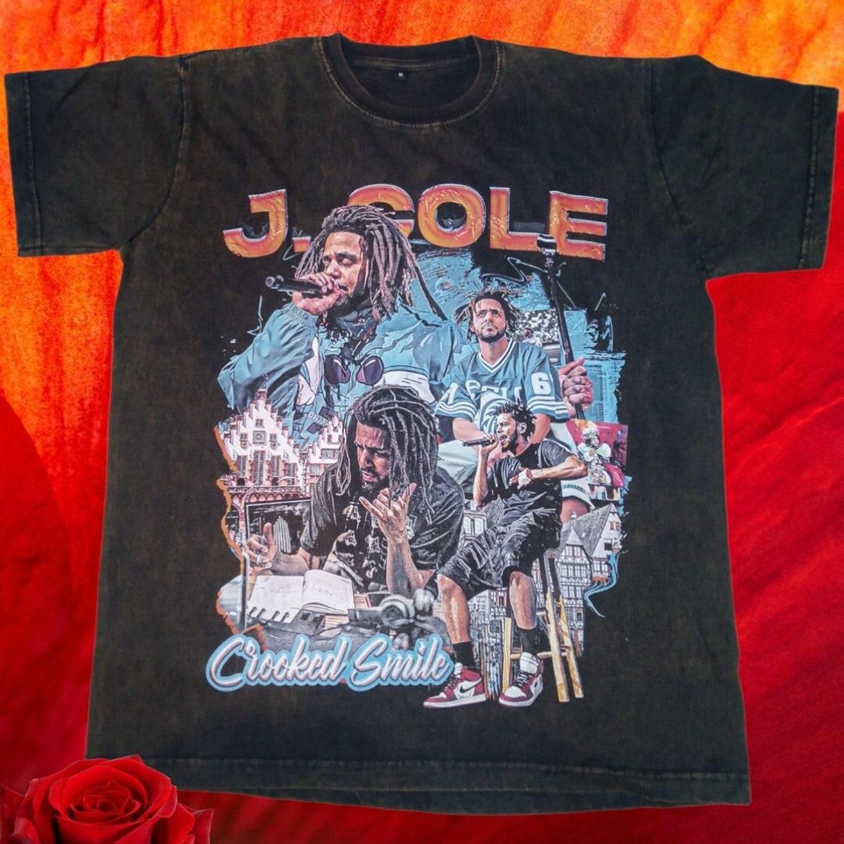 Crocked Smile J Cole Rapper Graphic T-shirt For Hip Hop Fans - Apparel, Mug, Home Decor - Perfect Gift For Everyone Crocked Smile J Cole Rapper Graphic T-shirt For Hip Hop Fans - Apparel, Mug, Home Decor - Perfect Gift For Everyone