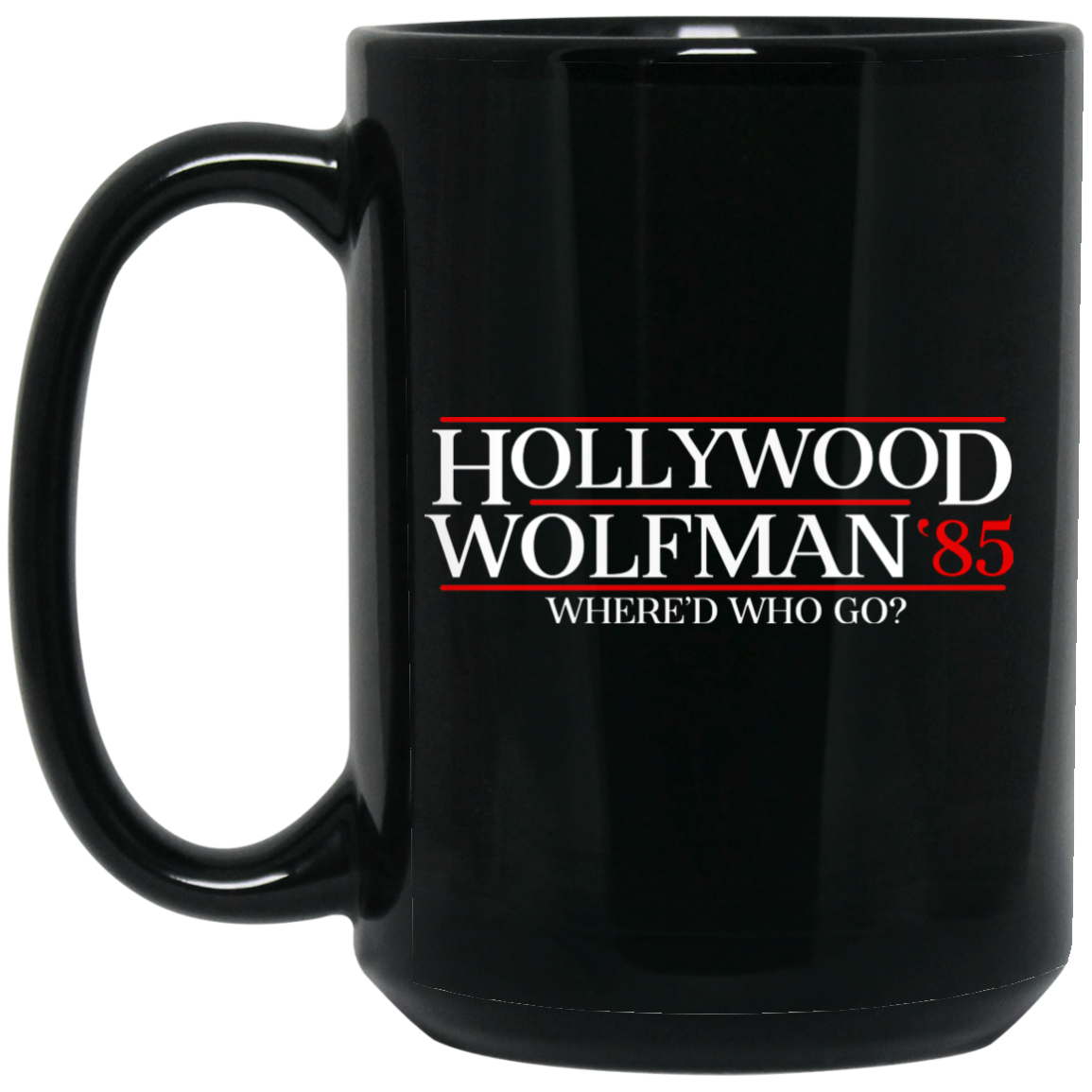 Danger Zone Hollywood Wolfman 85 Where’D Who Go Mug Danger Zone Hollywood Wolfman 85 Where’D Who Go Mug