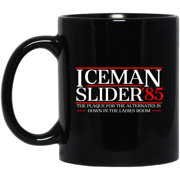Danger Zone Iceman Slider 85 The Plaque For The Alternates Is Down In The Ladies Room Mug