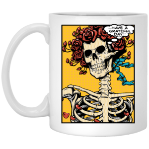 Dead Pop Art Bertha Have a Grateful Day Mug 3