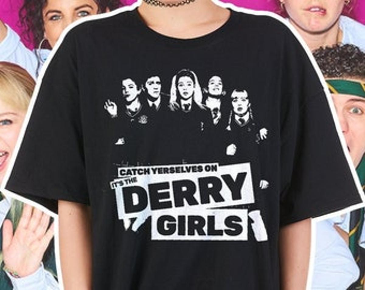 Derry Girls Netflix Tv Series Unisex T-shirt - Apparel, Mug, Home Decor - Perfect Gift For Everyone Derry Girls Netflix Tv Series Unisex T-shirt - Apparel, Mug, Home Decor - Perfect Gift For Everyone