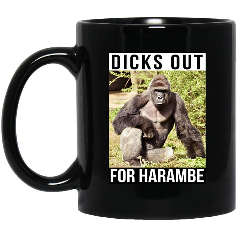 Dicks Out For Harambe Mug Dicks Out For Harambe Mug