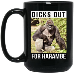 Dicks Out For Harambe Mug