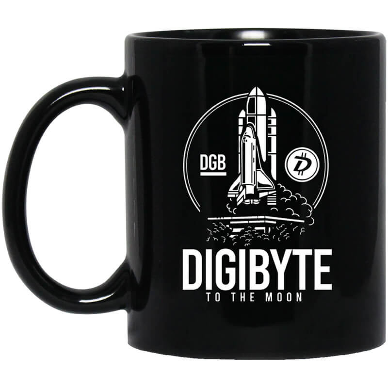 Digibyte To The Moon BTC DGB Bitcoin Crypto Mug Digibyte To The Moon BTC DGB Bitcoin Crypto Mug