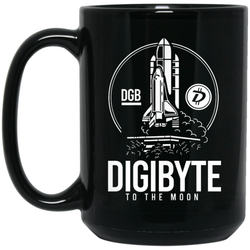 Digibyte To The Moon BTC DGB Bitcoin Crypto Mug Digibyte To The Moon BTC DGB Bitcoin Crypto Mug